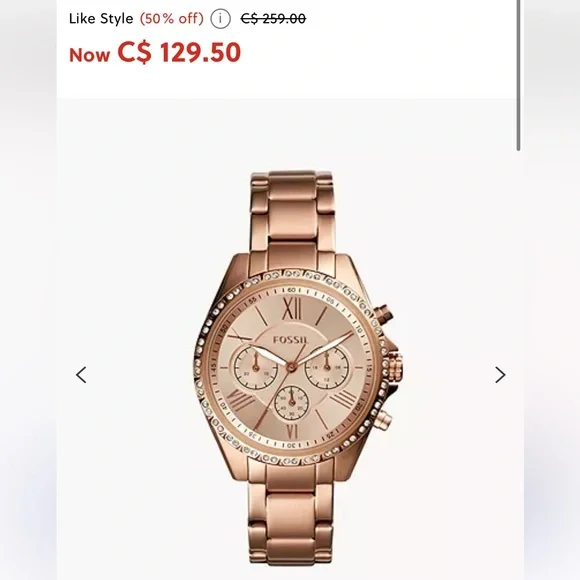 Fossil Watch - Picture 1 of 3